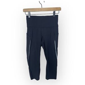 Lululemon Pace Perfect Crop - Size 4